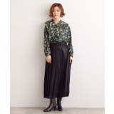 カスリフラワープリントブラウス | grove | 詳細画像9