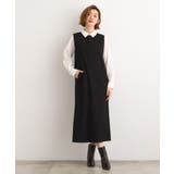 【2WAY/美シルエット】着こなし自在のジャンドレワンピース | grove | 詳細画像3