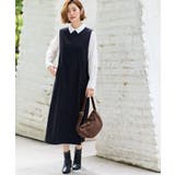 【2WAY/美シルエット】着こなし自在のジャンドレワンピース | grove | 詳細画像1