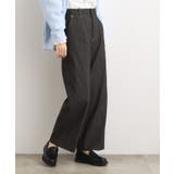 【あったか裏起毛】デニムライクストレートワイドパンツ | grove | 詳細画像6 