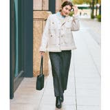 【あったか裏起毛】デニムライクストレートワイドパンツ | grove | 詳細画像1 