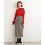 起毛ジャカードナロースカート | grove | 詳細画像10