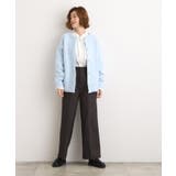 ふっくらやわらかく、毛混オーバーニットカーディガン | grove | 詳細画像13 