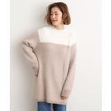 ベージュ(052) | ヘリンボーンジャカードチュニック | grove