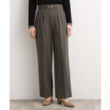 フロントビットカルゼワイドパンツ | grove | 詳細画像14 