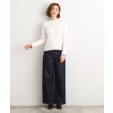 袖口配色リブニット | grove | 詳細画像3