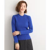 袖口配色リブニット | grove | 詳細画像10