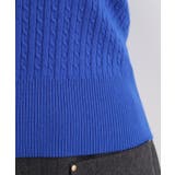 袖口配色リブニット | grove | 詳細画像19