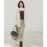 軽やかに着流す ブークレニットコーディガン | grove | 詳細画像2