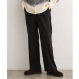 ブラック(019) | 【あったか裏起毛】きれいも楽ちんも叶える、ストレッチストレートパンツ | grove