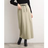 合皮ベルト付きナロースカート | grove | 詳細画像5