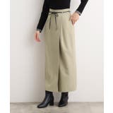 合皮ベルト付きナロースカート | grove | 詳細画像6