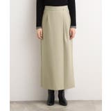 合皮ベルト付きナロースカート | grove | 詳細画像17