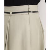 合皮ベルト付きナロースカート | grove | 詳細画像20