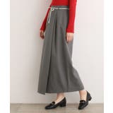 合皮ベルト付きナロースカート | grove | 詳細画像10