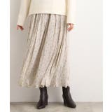 花柄アソートプリーツスカート | grove | 詳細画像10