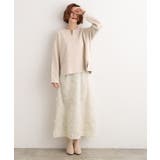 纏うだけで気分が華やぐ 主役級シャギースカート | grove | 詳細画像2