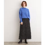 纏うだけで気分が華やぐ 主役級シャギースカート | grove | 詳細画像6