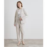 しなやかストレッチ イージーケアテーパードパンツ | grove | 詳細画像7 