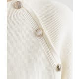 肩釦ラグランスリーブプルオーバー | grove | 詳細画像5 