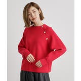 肩釦ラグランスリーブプルオーバー | grove | 詳細画像17 