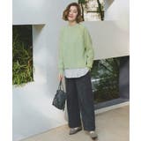 肩釦ラグランスリーブプルオーバー | grove | 詳細画像14 