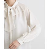 2WAYラグランスリーブボウタイブラウス | grove | 詳細画像24 