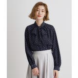 2WAYラグランスリーブボウタイブラウス | grove | 詳細画像15 