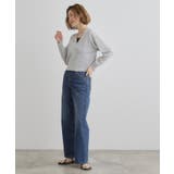 【洗える】シアーニットジップカーディガン | grove | 詳細画像7