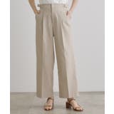 【接触冷感】ハイパーストレッチワイドパンツ | grove | 詳細画像1 