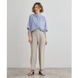 【夏に嬉しい機能付き】リネンライクベルトワイドパンツ | grove | 詳細画像11 