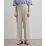 【夏に嬉しい機能付き】リネンライクベルトワイドパンツ | grove | 詳細画像19 