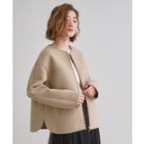 ダンボールジャージパイピングブルゾン | grove | 詳細画像7