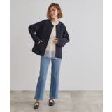 ダンボールジャージパイピングブルゾン | grove | 詳細画像12