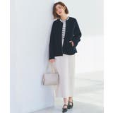 ダンボールジャージパイピングブルゾン | grove | 詳細画像13