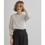 【毎日着たい】麻調メッシュ袖コンシャスブラウス | grove | 詳細画像11 