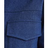 ライトデニムノーカラージャケット | grove | 詳細画像13 