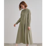 ヘリテージフレアシャツワンピース | grove | 詳細画像1 