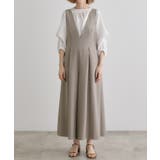 ラメストライプサロペット | grove | 詳細画像13 