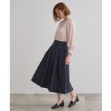 サイドベルトタックフレアスカート | grove | 詳細画像12 
