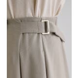 サイドベルトタックフレアスカート | grove | 詳細画像19 