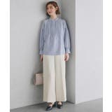 ピンタックボリュームスリーブブラウス | grove | 詳細画像17 