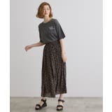 五分袖ロゴプリントTシャツ | grove | 詳細画像7 