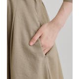 麻調メッシュラグランスリーブワンピース | grove | 詳細画像19 