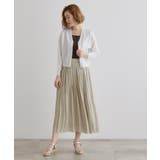 割線サテンギャザースカート | grove | 詳細画像8 