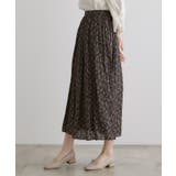 割線サテンギャザースカート | grove | 詳細画像10 