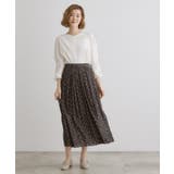 割線サテンギャザースカート | grove | 詳細画像11 