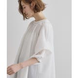 2WAYサッカースモックブラウス | grove | 詳細画像1