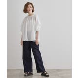 2WAYサッカースモックブラウス | grove | 詳細画像5