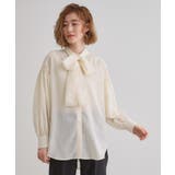 2WAYシアーボウタイブラウス | grove | 詳細画像1